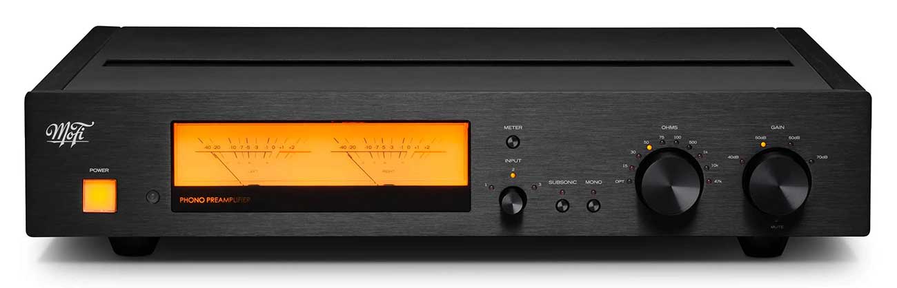 MoFi MasterPhono Phonostage Preamplifier in Black - MASTERPHONOBLACK