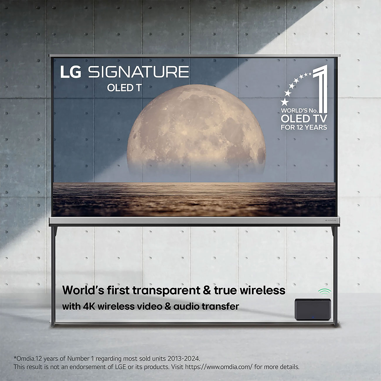 LG Signature OLED World's No. 1 Message