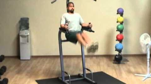 Watch Powerline Vertical Knee Raise Chin Dip #PVKC83X
