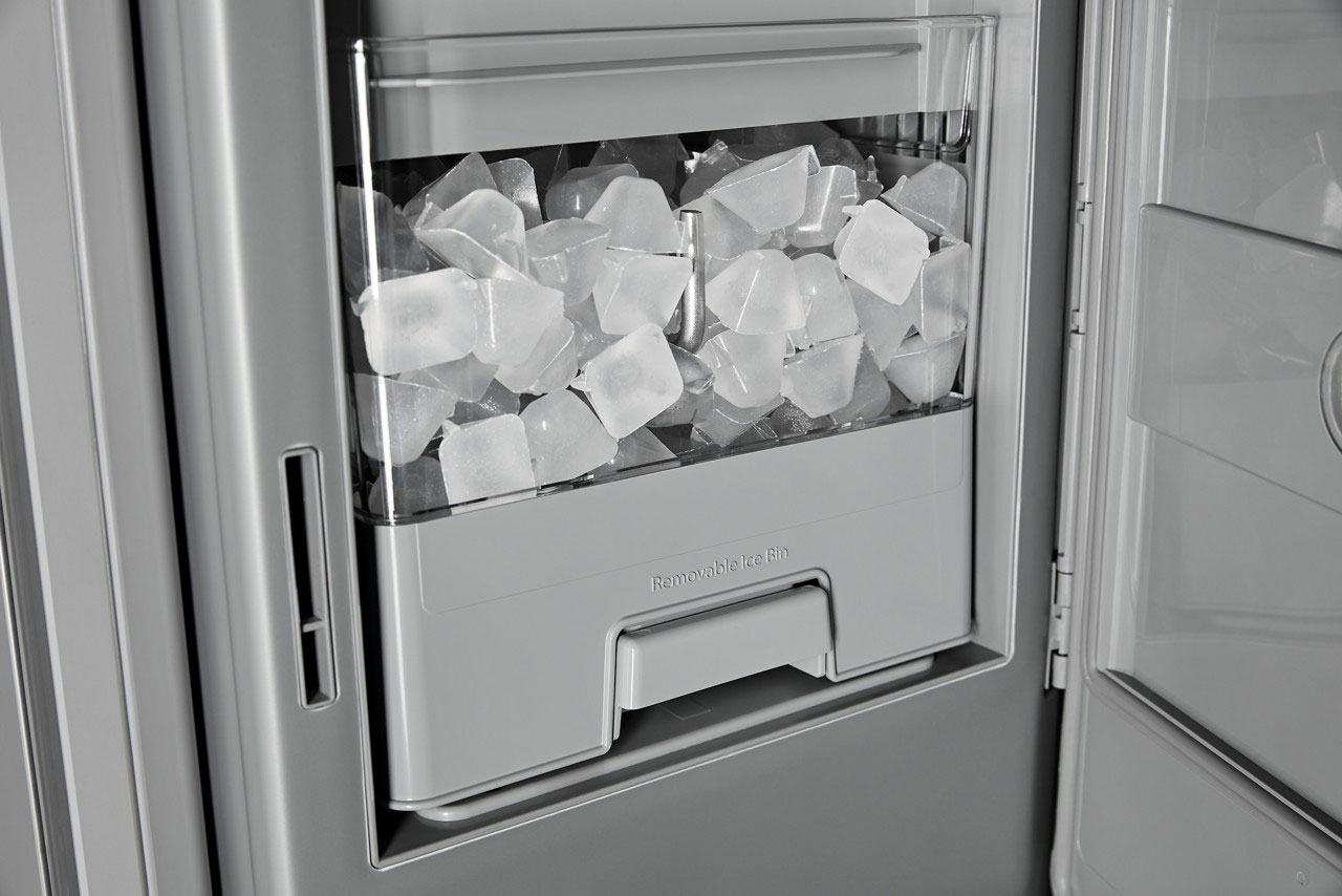 Icemaker View of KitchenAid Refrigerator