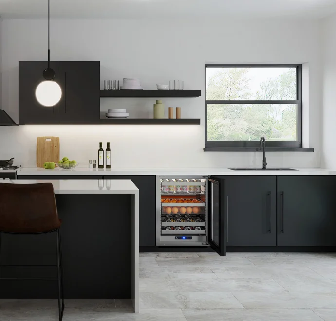 U-Line Home Collection refrigeration for indoor and outdoor living
