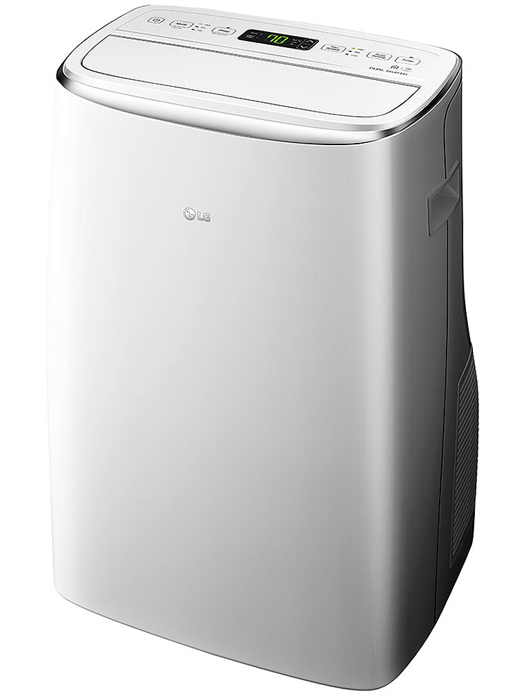 LG Air Conditioner Showing Back of the Portable AC unit with Air Hose