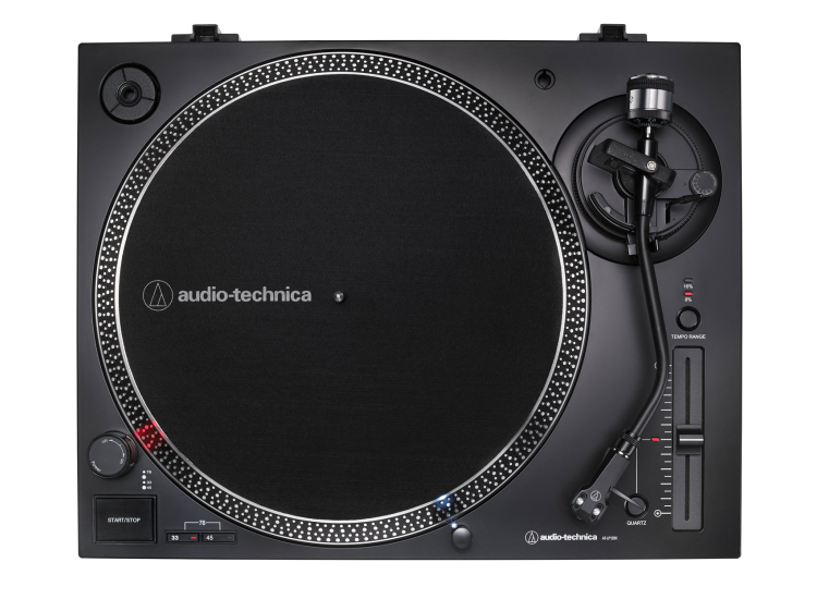 Audio-Technica Black Direct-Drive Turntable - AT-LP120XUSB-BK