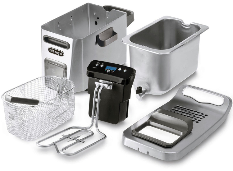 DeLonghi Stainless Steel Livenza Deep Fryer - D44528DZ