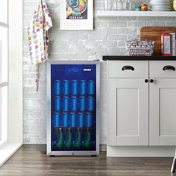 Danby Stainless Steel 177 Cans Beverage Center