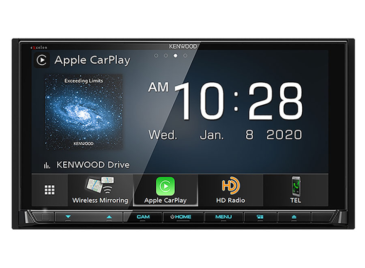 Kenwood eXcelon Reference Series 6.8" DVD Receiver With Bluetooth & HD Radio - DDX-9907XR