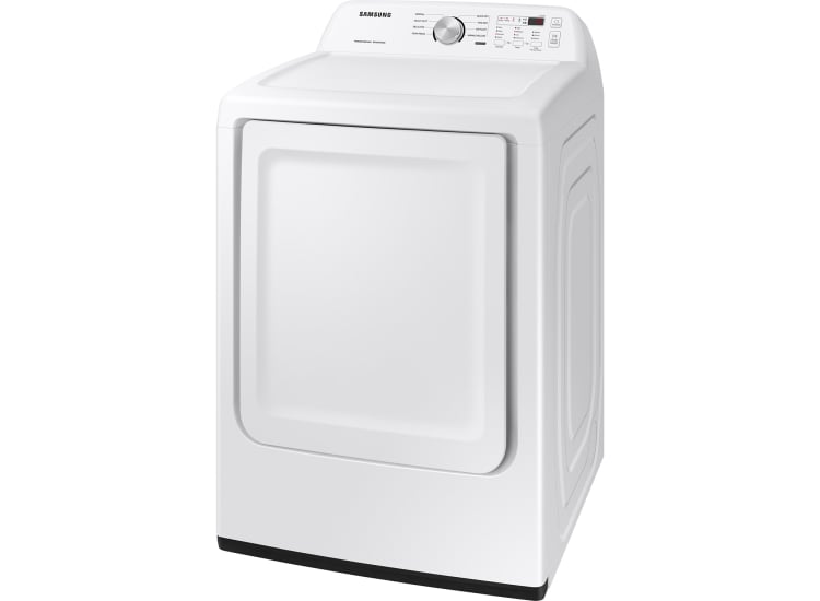 Samsung 7.2 Cu. Ft. White Electric Dryer With Sensor Dry - DVE45T3200W/A3