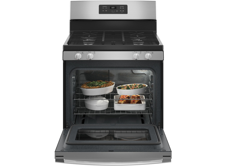 GE 30" Stainless Steel Gas Range - JGBS61RPSS