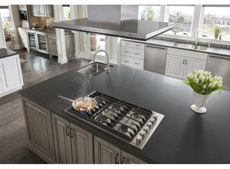 JennAir Euro-Style 36" Stainless Steel 6-Burner Gas Cooktop - JGC7636BS