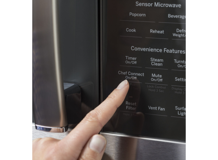 GE Profile 2.1 Cu. Ft. Stainless Steel Over-The-Range Sensor Microwave Oven - PVM9215SKSS