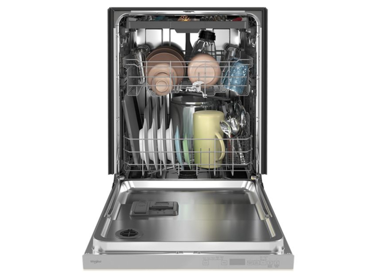 Whirlpool 24" Biscuit Large Capacity Dishwasher With 3rd Rack - WDTA50SAKT