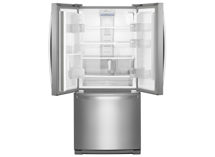 Whirlpool 30" Fingerprint Resistant Stainless Steel French Door Refrigerator - WRF560SMHZ