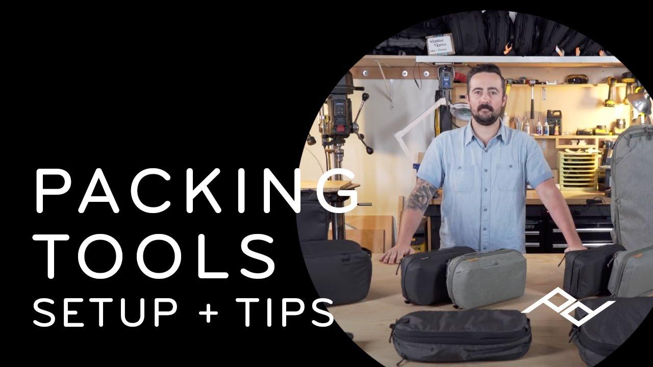 Watch Peak Design | Travel Pouch - Setup