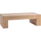 Classic Home Bristol 60-Inch Rectangle Coffee Table in Coastal Haven