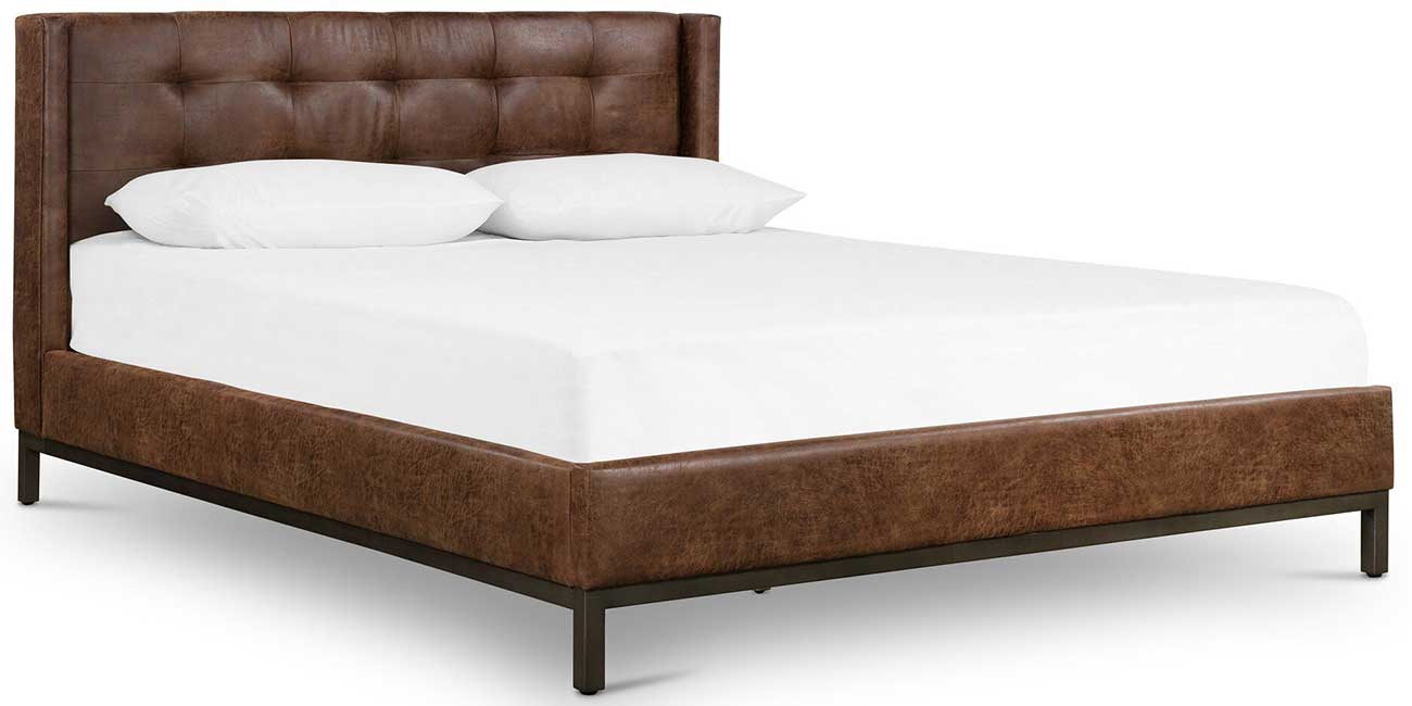 Angled view of four hands bed set