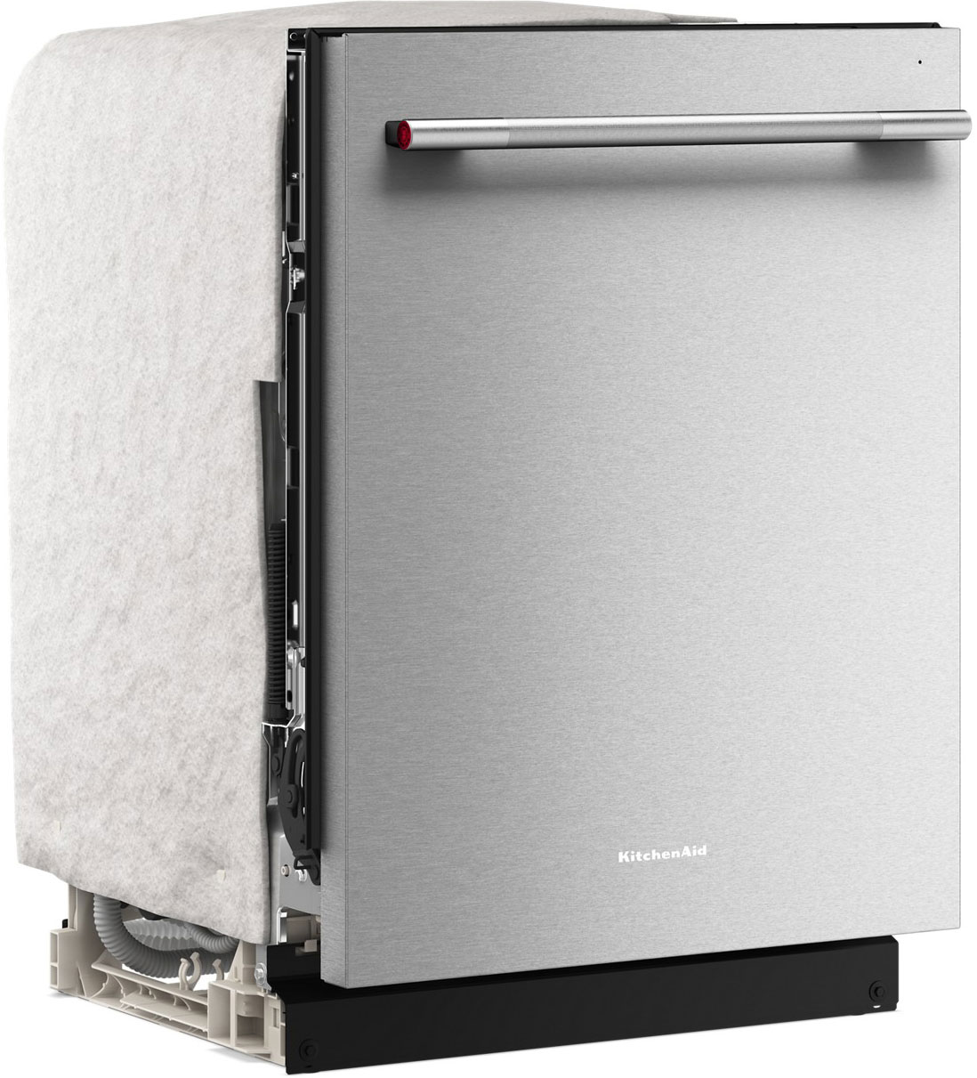 Angle view of KitchenAid Dishwasher