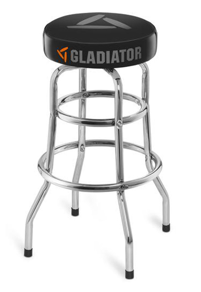 Gladiator Black Garage Stool
