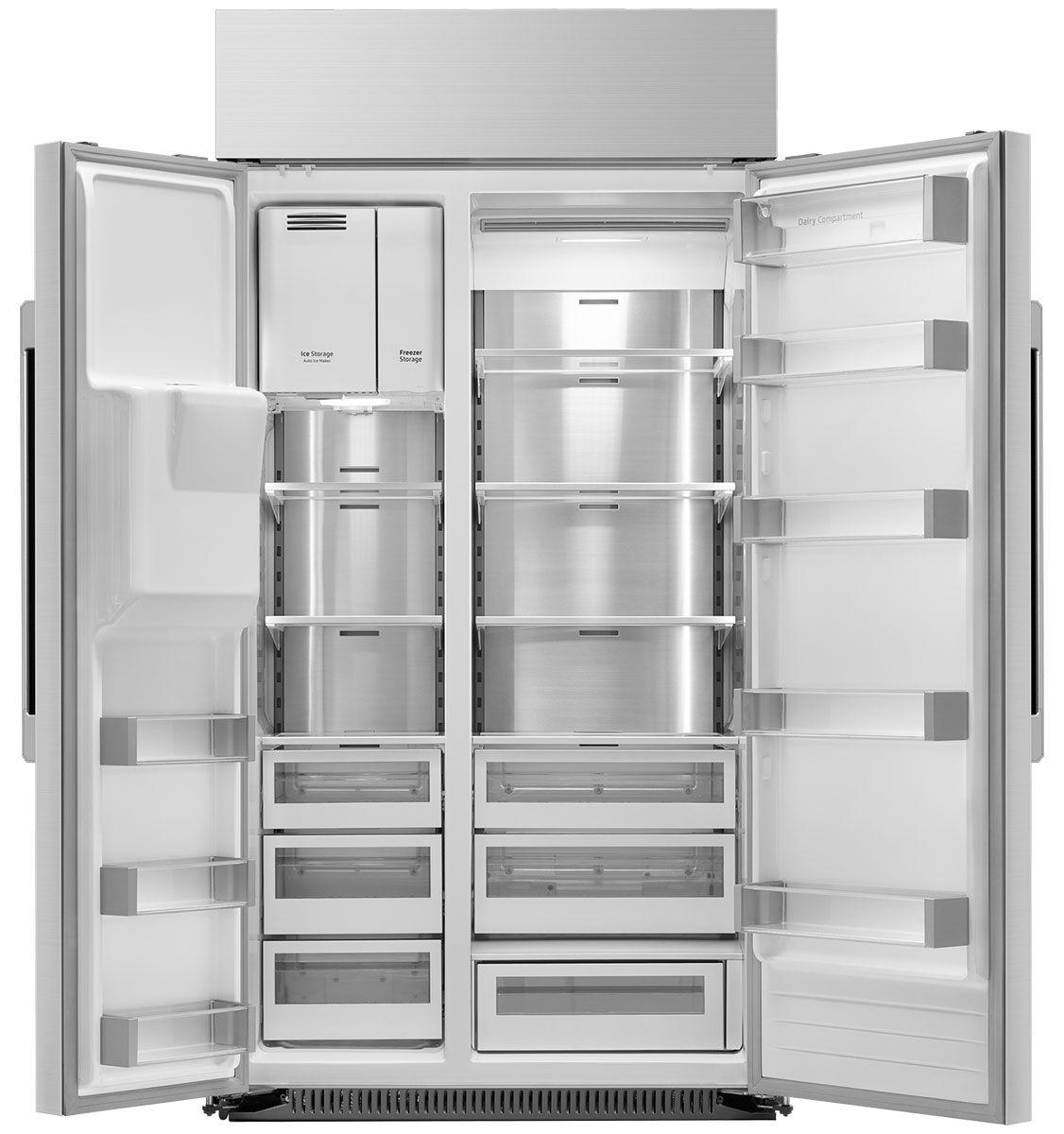 Dacor - DRS425300SR/DA - Built-In Side-by-Side Refrigerators