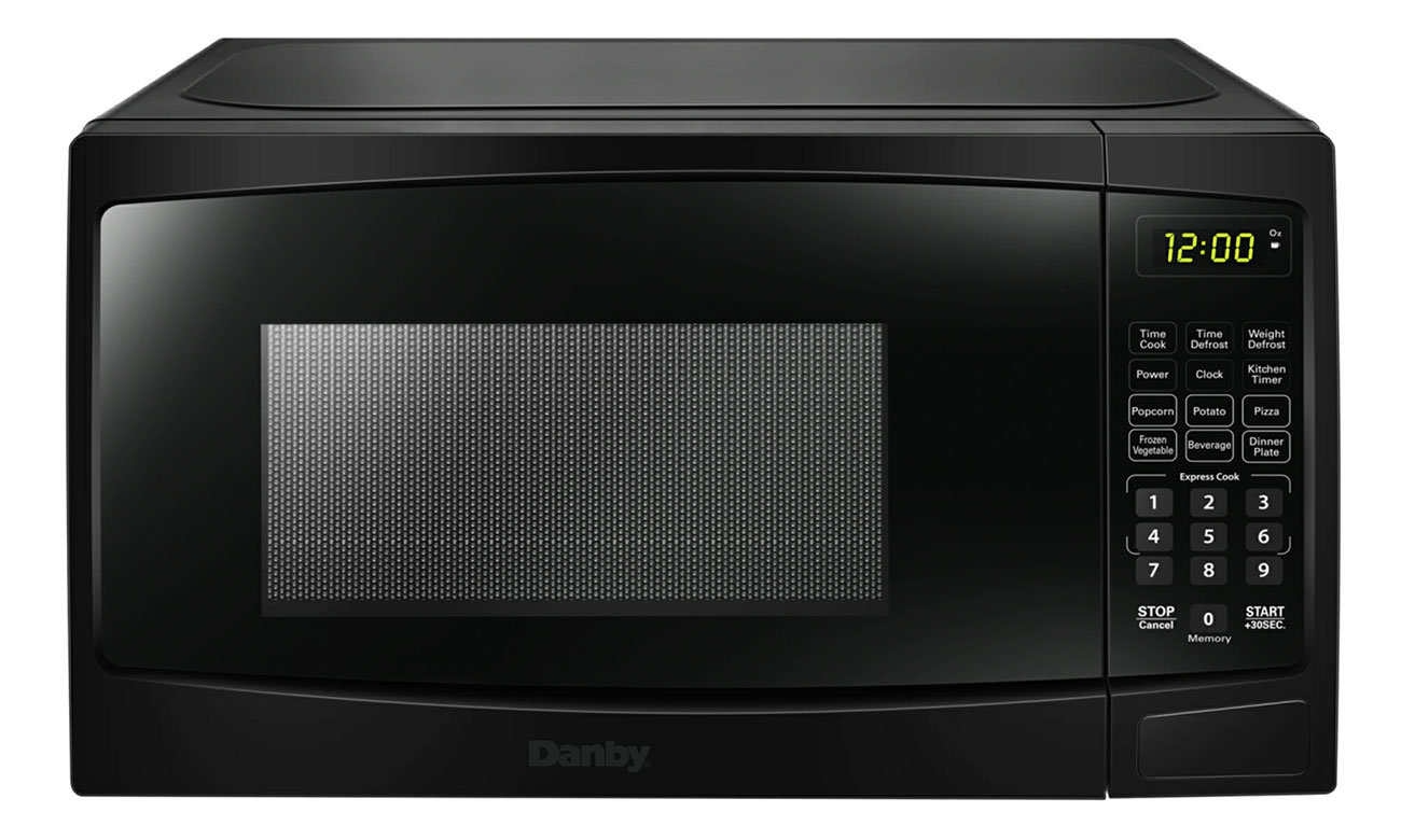 Danby 0.7 Cu. Ft. Black Microwave With Convenience Cooking Controls - DBMW0720BBB