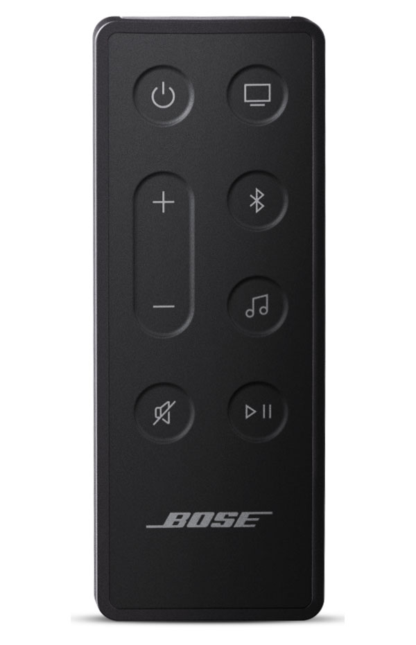 View Of Soundbar Remote Only