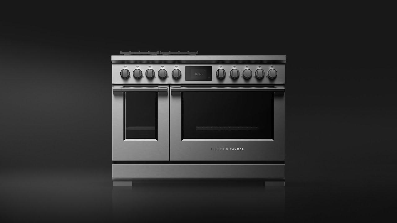 Fisher & Paykel Dual Fuel Ranges RDV3485GDN Videos Abt