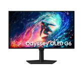 Samsung Odyssey OLED G6 G61SH 27-Inch QHD 240Hz Gaming Monitor in Black