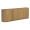 Four Hands Radius 4 Door Sideboard in Light Blonde Sungkai Veneer