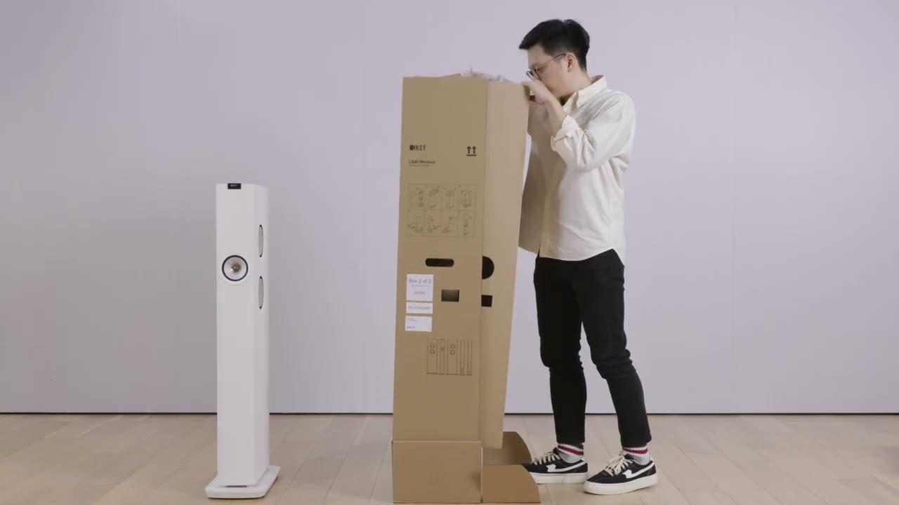 Watch KEF LS60 Wireless - Unboxing