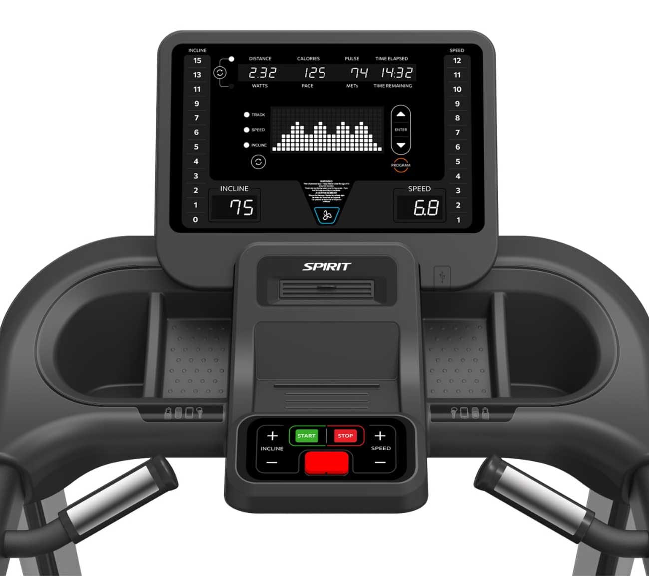 Spirit Fitness - 800825 - Treadmills