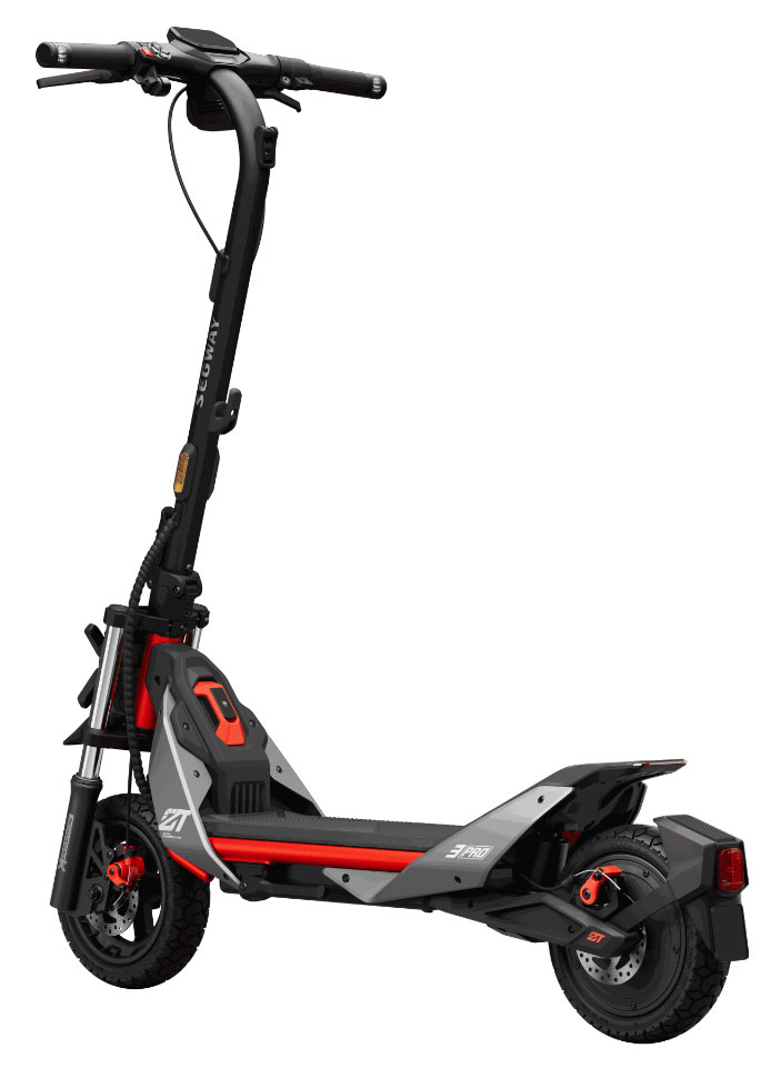 Rear Angled View of Segway Electric Scooter