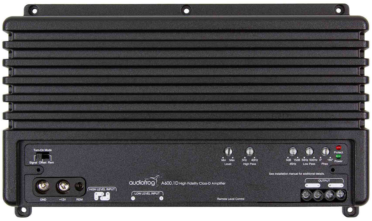 Audiofrog - A600.1D - Car Audio Amplifiers