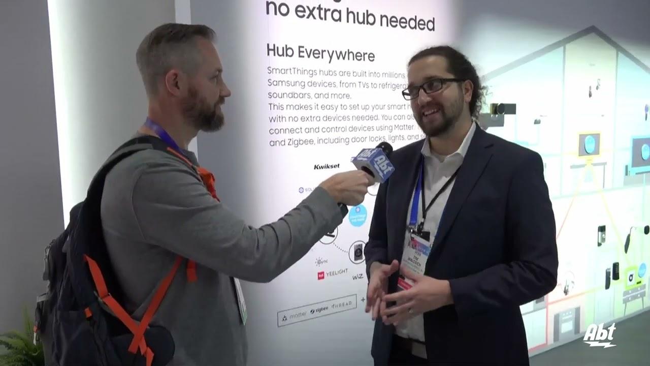 CES 2025: Samsung Hub Technology Video