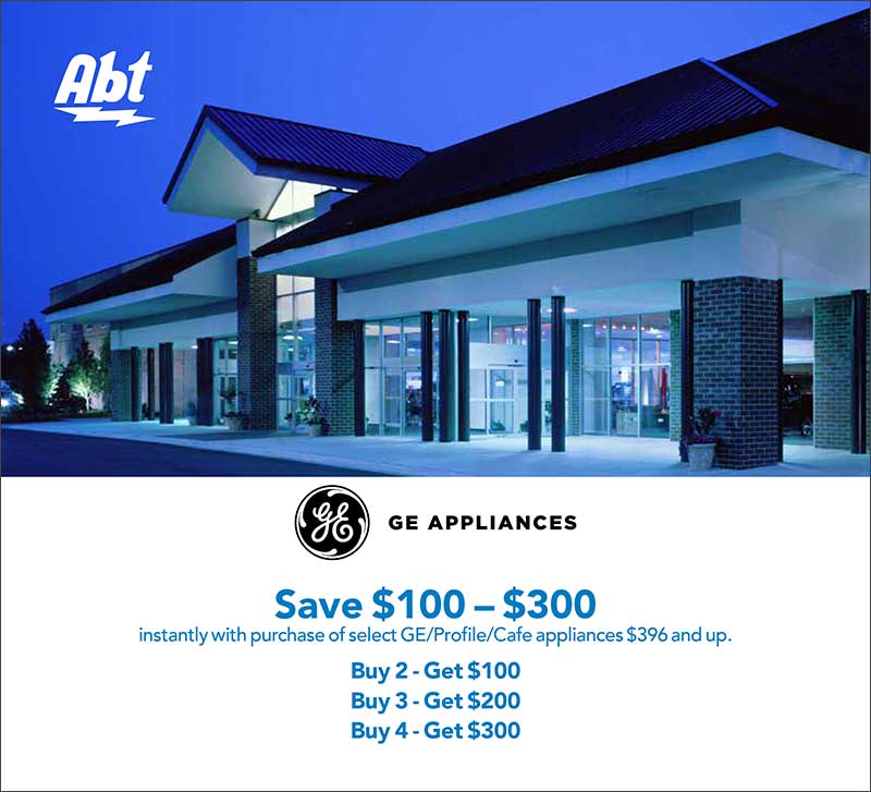 GE Save $100 - $300 Instantly