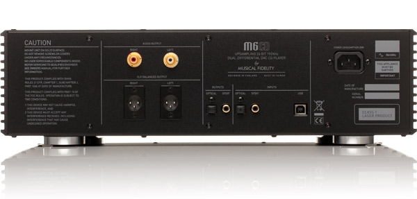 Musical Fidelity M6S Black CD Player & Digital Hub Abt