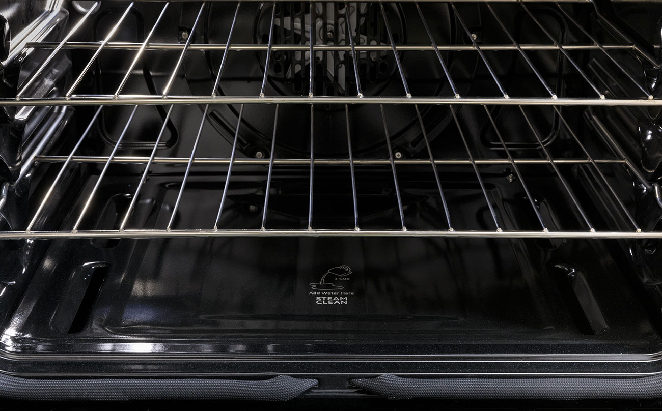 Oven View Of Ge Gas Range