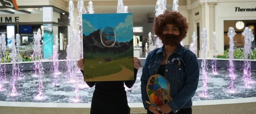Bob Ross and Painting costumes