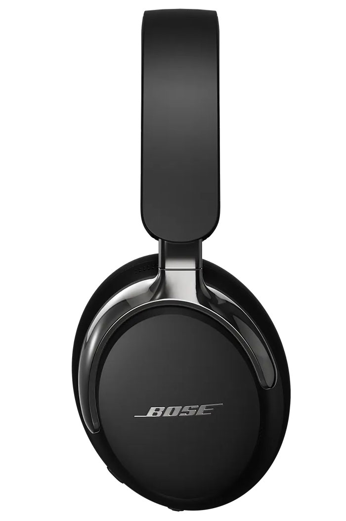 Side View of Bose Noise Cancelling Headphones 