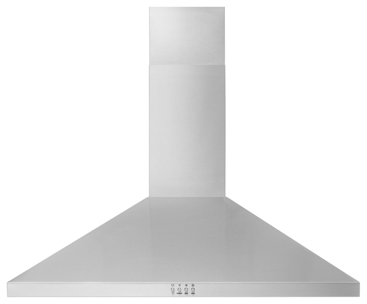 Whirlpool ADA ENERGY STAR Certified 36" Stainless Steel Chimney Wall Mount Range Hood