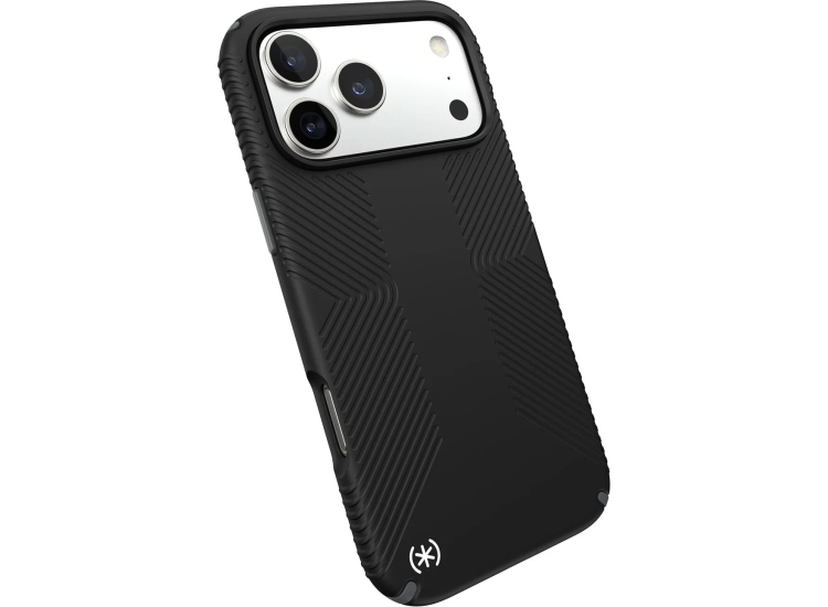 Speck Presidio2 Grip MagSafe iPhone 17 Pro Max Case, Black Speck Presidio2 Grip MagSafe iPhone 17 Pro Max Case, Black