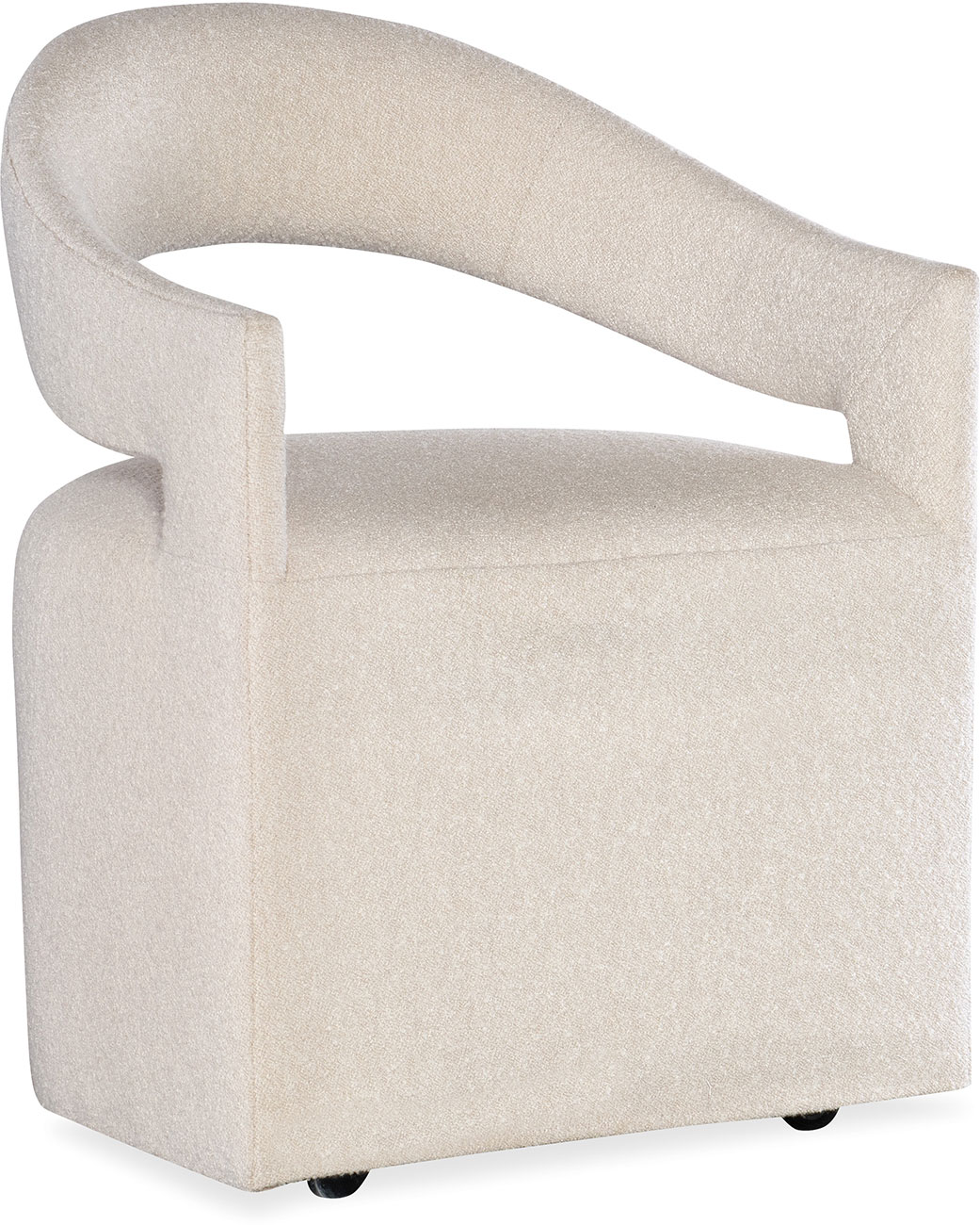 Hooker Furniture Casual Dining Modern Mood Upholstered Arm Chair in Inverness Natural Fabric