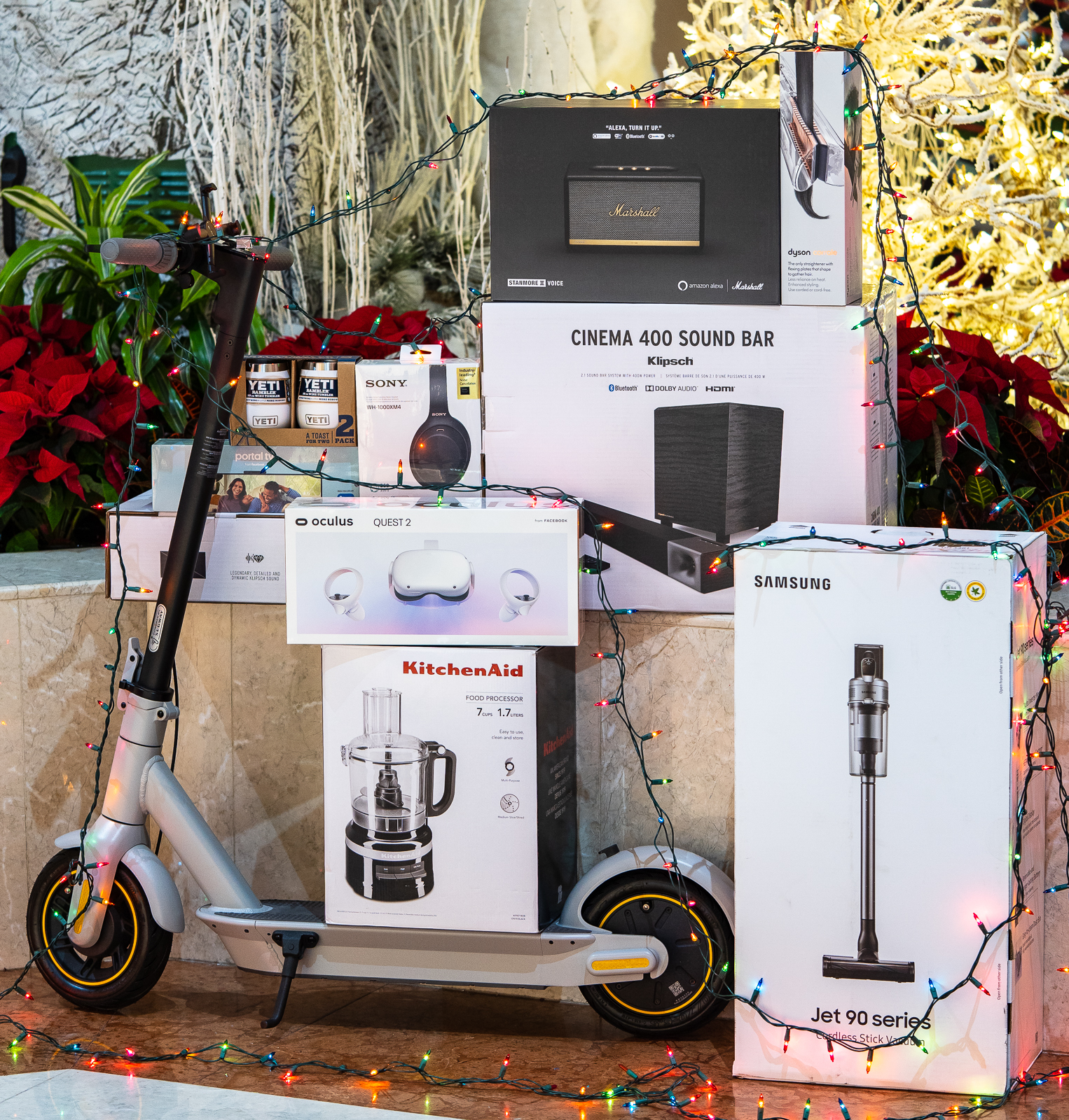 Assortment of promotion products