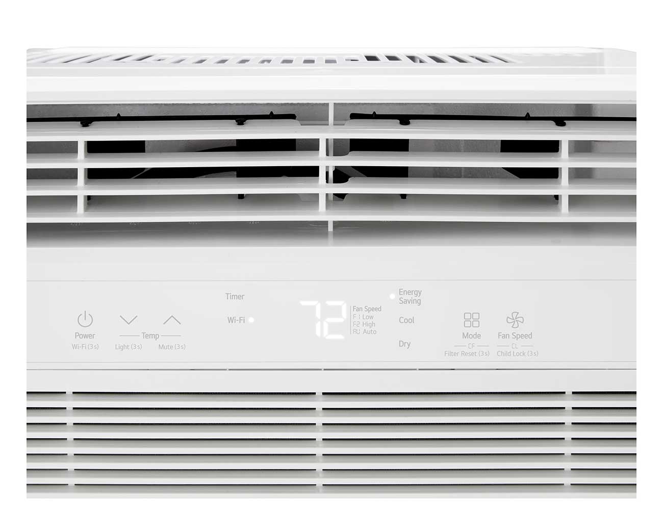 Window Air Conditioner Controls Detail
