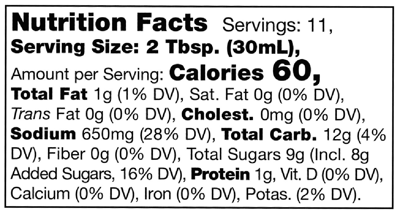 Stonewall Kitchen - 131114 - Sauces & Seasonings