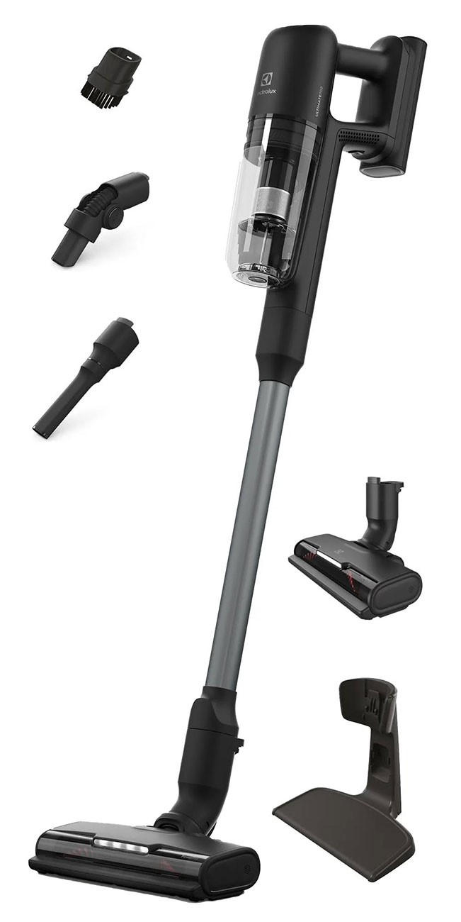 Front of Electrolux Ultimate700 Vacuum in Granite Gray