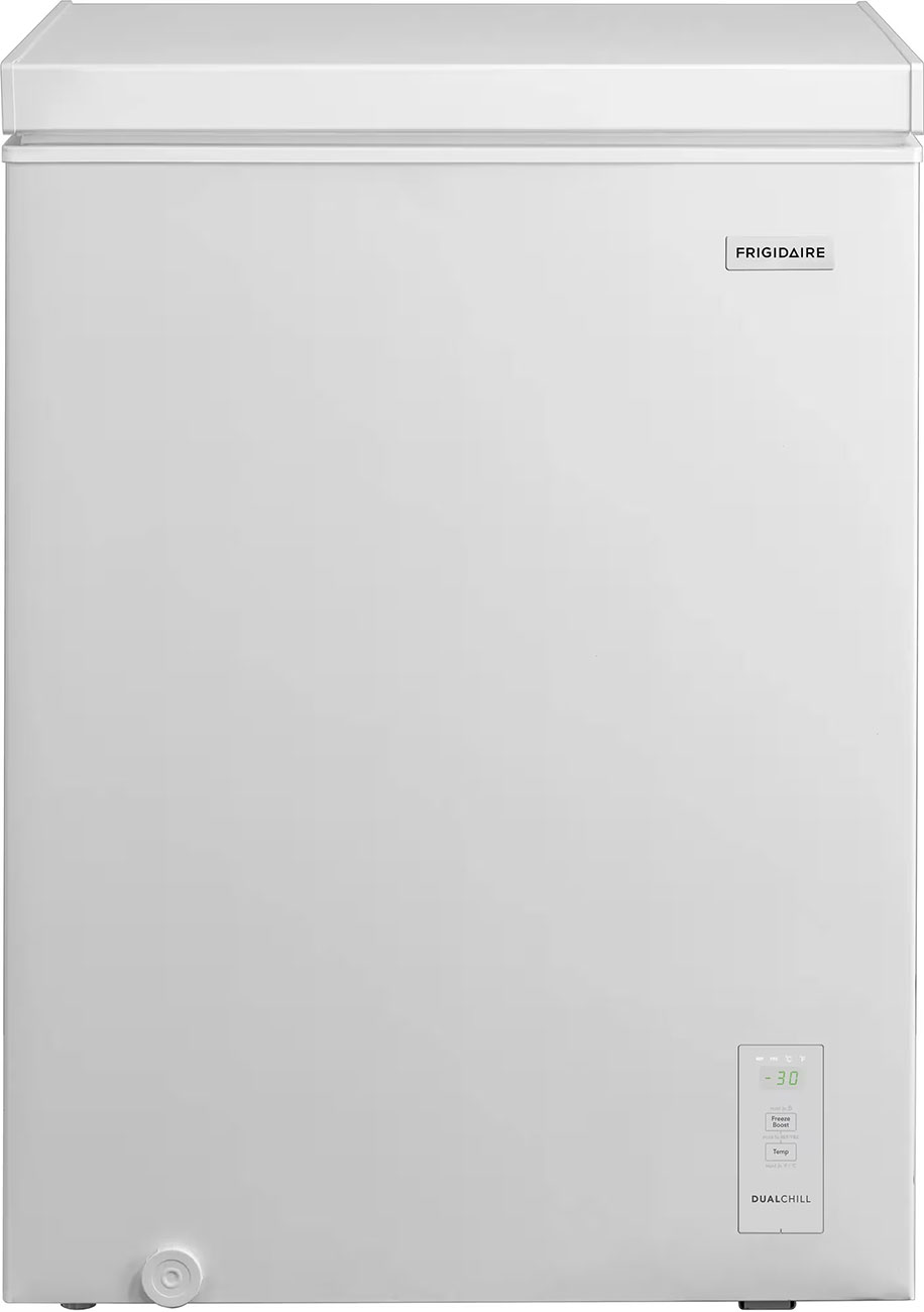 Large Image of Frigidaire Chest Freezer in White 