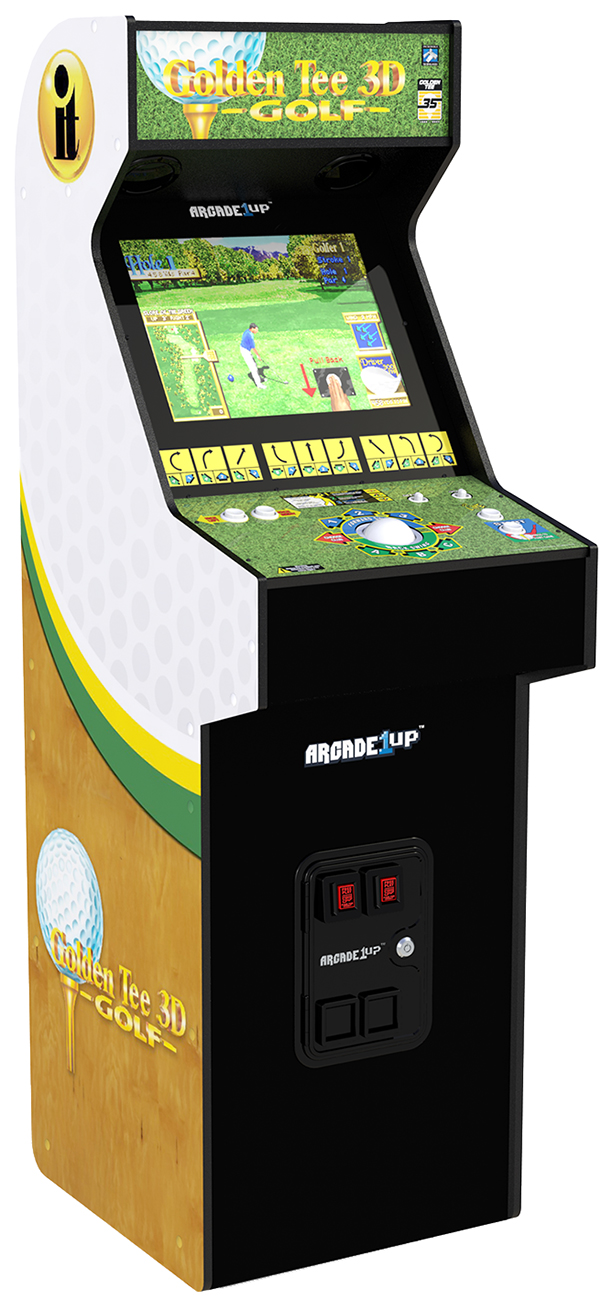 Dynamic Left View Of The Arcade Machine