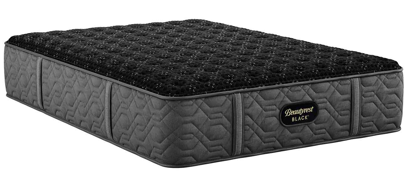 Angled view of Beautyrest Black Series Three EX Firm King Mattress