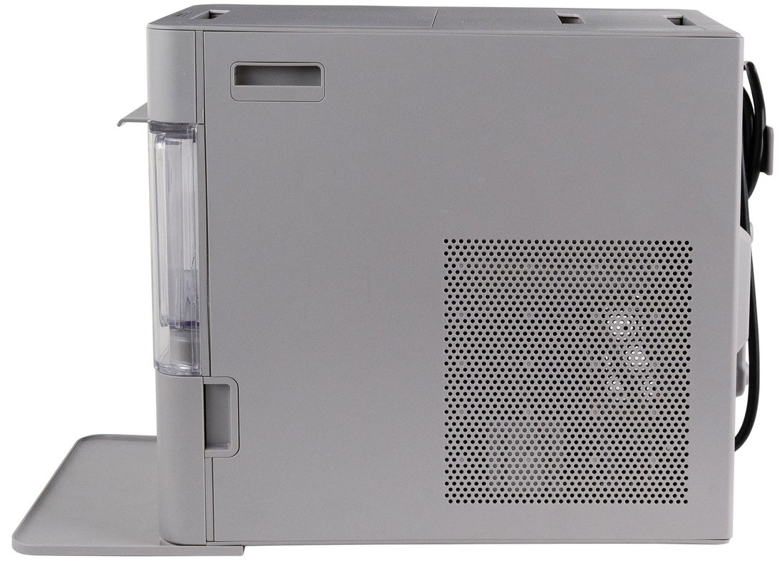 Side View of Ice Maker
