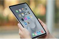 Ipad with apps shown