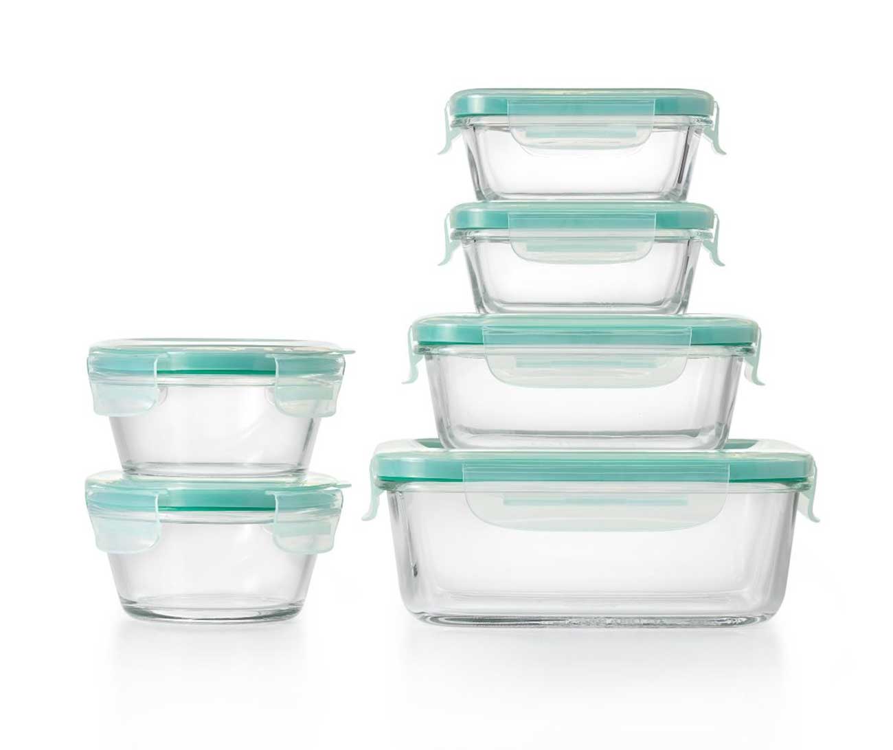 Front view of Storage Container Set